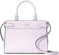 Кошелек-саквояж Kate Spade New York Staci среднего размера из сафьяновой кожи, сиреневый