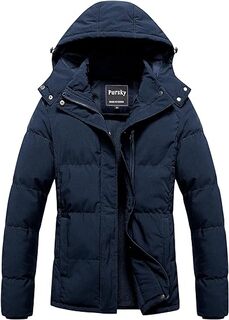 Куртка Pursky Women&apos;s Warm Winter Thicken Waterproof, темно-синий