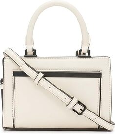 Организационная мини-сумка через плечо с тремя отделениями Calvin Klein Astrid, белый/черный