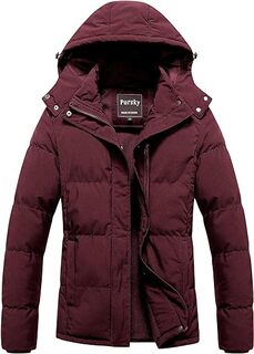 Куртка Pursky Women&apos;s Warm Winter Thicken Waterproof, бордовый