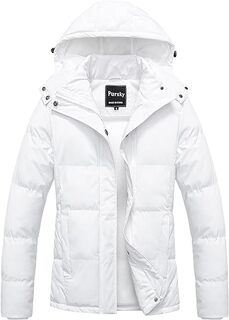 Куртка Pursky Women&apos;s Warm Winter Thicken Waterproof, белый