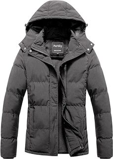 Куртка Pursky Women&apos;s Warm Winter Thicken Waterproof, темно-серый