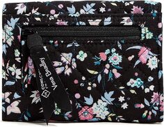 Женский хлопковый компактный кошелек Vera Bradley Riley с RFID-защитой, ботанический