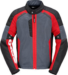 Куртка Spidi Tek Net мотоциклетная, черный/серый/красный