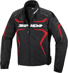 Куртка текстильная Spidi Sportmaster H2Out мотоциклетная, черный/красный