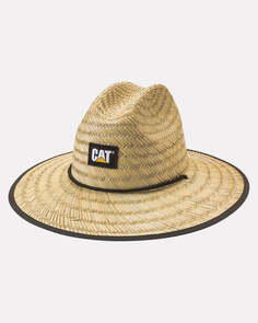 Мужская соломенная шляпа CAT, соломенный Caterpillar