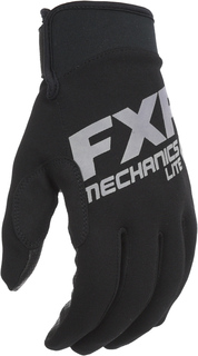 Перчатки FXR Mechanics Lite для мотокросса, черный