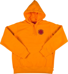 Толстовка Supreme Spitfire Hooded Sweatshirt &apos;Orange&apos;, оранжевый