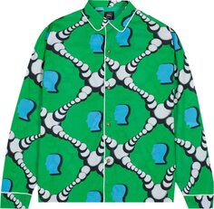Топ Brain Dead Bubble Pajama Top &apos;Multicolor&apos;, зеленый