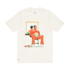 Футболка Air Jordan Artist Series By Jacob Rochester Tee &apos;Sail&apos;, белый