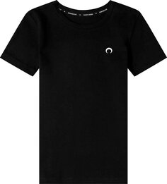 Футболка Marine Serre Organic Mini Fit T-Shirt &apos;Black&apos;, черный