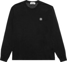 Футболка Stone Island Classic Long-Sleeve T-Shirt &apos;Black&apos;, черный