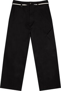 Брюки Y-3 Canvas Workwear Wide Pants &apos;Black&apos;, черный