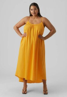 Длинное платье Vero Moda, желтый