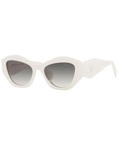 Женские солнцезащитные очки PR 07YS 53 PRADA, белый