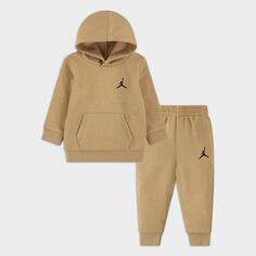 Комплект с худи и брюками-джоггерами Infant Jordan Essentials, желтый Nike