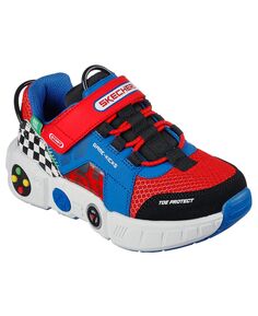 Little Kids Game Kicks — повседневные кроссовки Gametronics Stay-Put от Finish Line Skechers