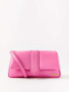 Кожаная сумка на плечо bambimou Jacquemus, розовый