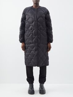 Стеганое пуховик nadelhorn Moncler, черный