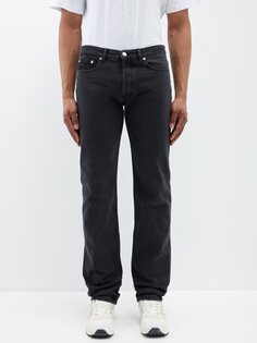 Прямые джинсы new standard A.P.C., черный