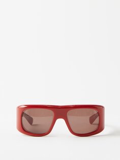 Солнцезащитные очки benson в d-образной оправе из ацетата ацетата Jacques Marie Mage, красный