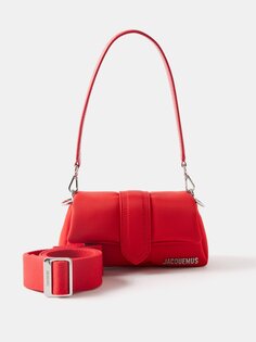 Маленькая сумка на плечо bambimou из нейлона с мягкой подкладкой Jacquemus, красный