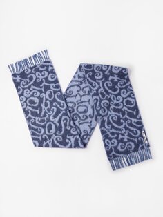 Жаккардовый шарф volf с логотипом Acne Studios, синий