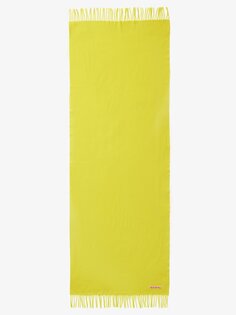 Шерстяной шарф canada с бахромой Acne Studios, желтый