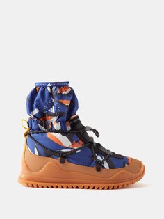 Ботинки cold.rdy с цветочным принтом Adidas By Stella McCartney, синий