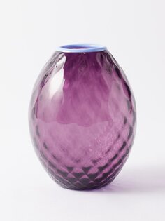 Стеклянная ваза x salviati big egg La DoubleJ, фиолетовый
