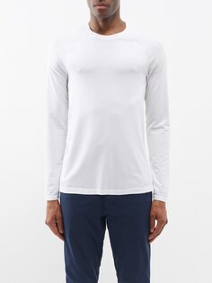 Топ с длинными рукавами metal vent tech 2.5 Lululemon, белый