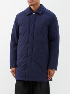 Стеганое пальто skiddaw из переработанного волокна Mackintosh, синий