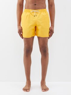 Плавки-шорты с вышитым логотипом Marané, желтый
