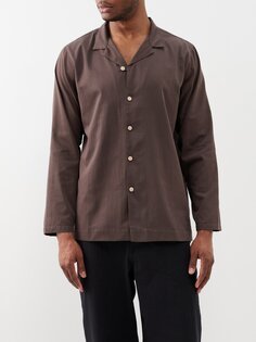 Рубашка jose из органического хлопка Marané, коричневый