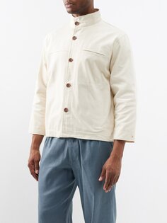 Куртка pats из хлопковой парусины Marané, белый