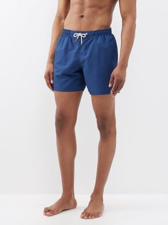Плавки-шорты с вышитым логотипом Marané, синий