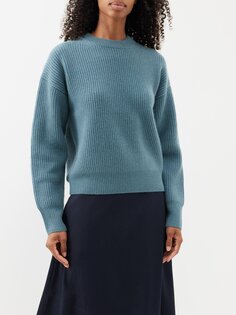 Кашемировый свитер в рубчик cornwall Arch4, синий