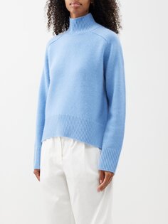 Кашемировый свитер edith grove с высоким воротником Arch4, синий