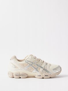 Кроссовки gel-nimbus 9 с сеткой Asics, бежевый