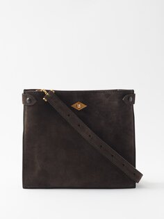 Замшевая сумка через плечо stowaway Métier, коричневый