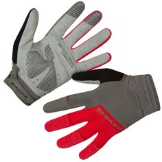 Длинные перчатки Endura Hummvee Plus II, красный