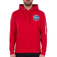 Худи Alpha Industries Apollo Mission, красный