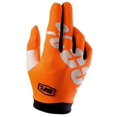 Длинные перчатки 100percent iTrack, оранжевый