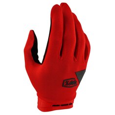 Длинные перчатки 100percent Ridecamp Gel, красный