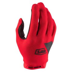 Длинные перчатки 100percent Ridecamp, красный