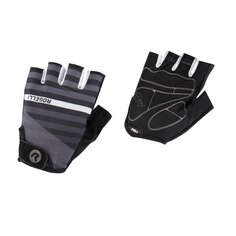 Короткие перчатки Rogelli Stripe Short Gloves, черный