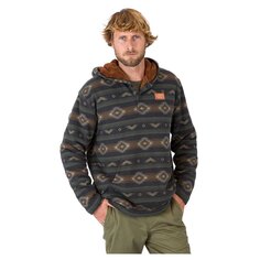 Худи Hurley Modern Surf Poncho, черный