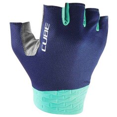 Короткие перчатки Cube Performance Short Gloves, синий Cube³