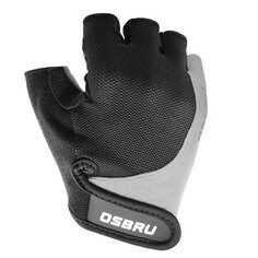 Короткие перчатки Osbru Evolution Brun Short Gloves, черный