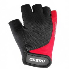 Короткие перчатки Osbru Evolution Brun Short Gloves, черный